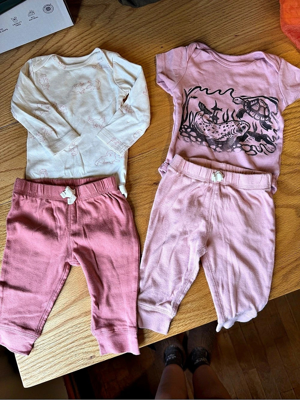 Carter’s Baby Girl Animal Outfit Sets 6M